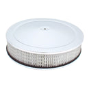 Spectre Air Cleaner 14in. x 3in. / Chrome - Paper-1