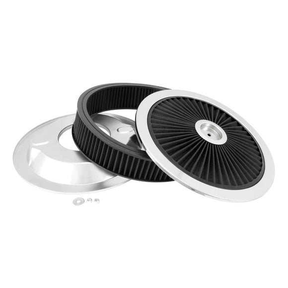 Spectre ExtraFlow HPR Air Cleaner Assembly 14in. x 3in. - Black