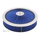 Spectre ExtraFlow HPR Air Cleaner Assembly 14in. x 3in. - Blue-1