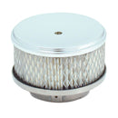 Spectre Air Cleaner 4in. x 2in. Chrome - Paper-1