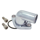 Spectre Chevy 90 Degree Swivel Water Neck - Polished Aluminum-1