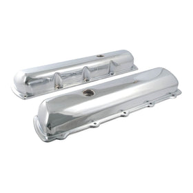 Spectre Oldsmobile V8 Valve Cover Set - Chrome