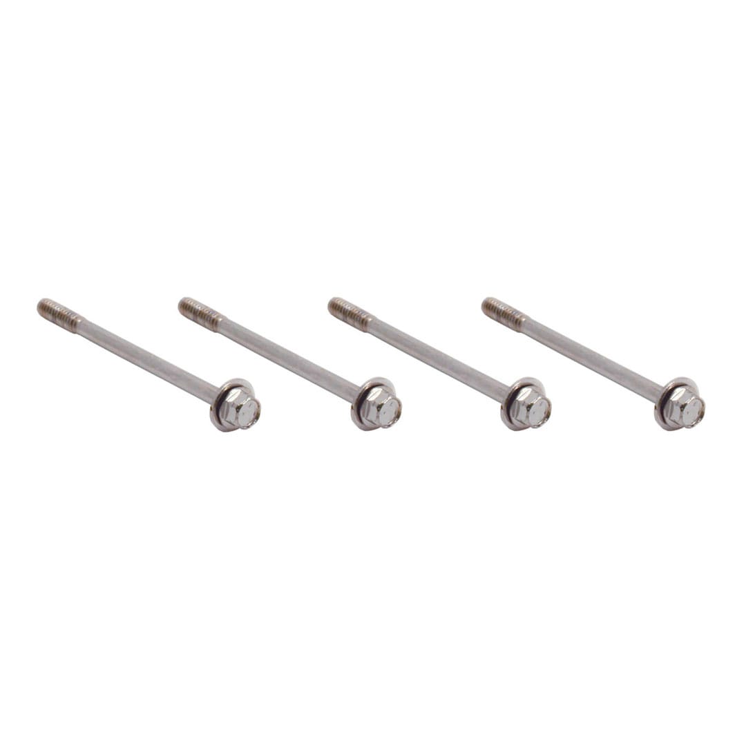 Spectre Chevy Center Bolt Valve Cover Bolt Set - Chrome 4 Pack