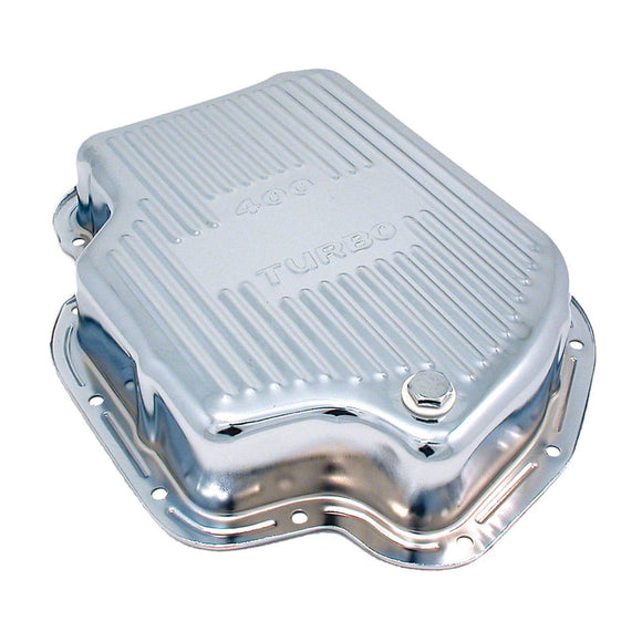 Spectre GM TH400 Transmission Pan (Deep) - Chrome