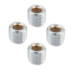 Spectre Pipe Plug 1/4in. NPT - 4 Pack