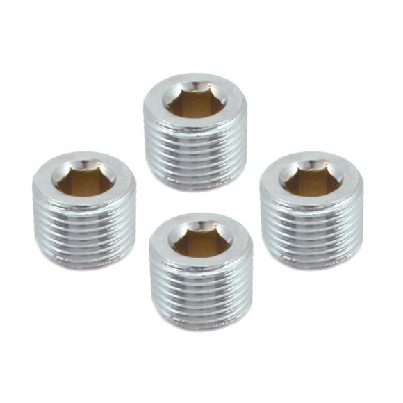 Spectre Pipe Plug 1/2in. NPT - 4 Pack
