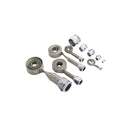 Spectre MagnaBraid 304SS Braided Sleeving Kit - Chrome End Caps-1