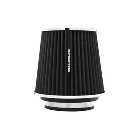 Spectre Adjustable Conical Air Filter 5-1/2in. Tall (Fits 3in. / 3-1/2in. / 4in. Tubes) - Black