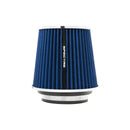 Spectre Adjustable Conical Air Filter 5-1/2in. Tall (Fits 3in. / 3-1/2in. / 4in. Tubes) - Blue-1