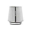 Spectre Adjustable Conical Air Filter 5-1/2in. Tall (Fits 3in. / 3-1/2in. / 4in. Tubes) - White-1