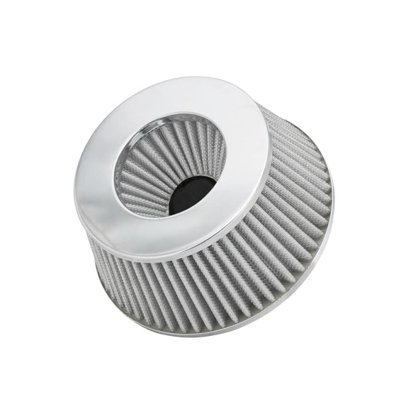 Spectre Adjustable Conical Air Filter 2-1/2in. Tall (Fits 3in. / 3-1/2in. / 4in. Tubes) - White