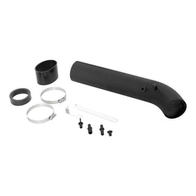 Spectre Universal Intake Tube Kit 3in. - Aluminum - Black