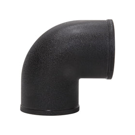 Spectre Tube Intake 3in od 90 Degree - Black