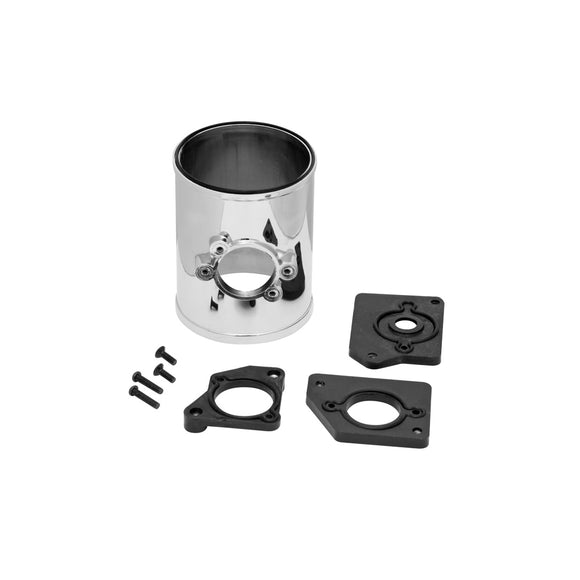 Spectre Air Flow Sensor Mount 3in. OD - Chrome
