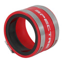 Spectre Coupler 3in. (PVC) w/Insert - Red-1
