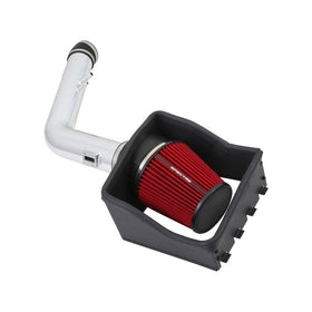 Spectre 11-14 Ford F250/350 V8-6.2L F/I Air Intake Kit - Polished w/Red Filter - 0