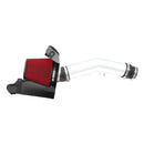 Spectre 10-18 Toyota FJ 10-15 4Runner V6-4.0L F/I Air Intake Kit - Polished w/Red Filter-2
