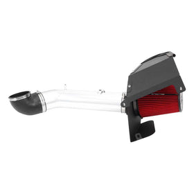 Spectre 11-13 GM 2500HD/3500HD V8-6.0L F/I Air Intake Kit - Polished w/Red Filter - 0