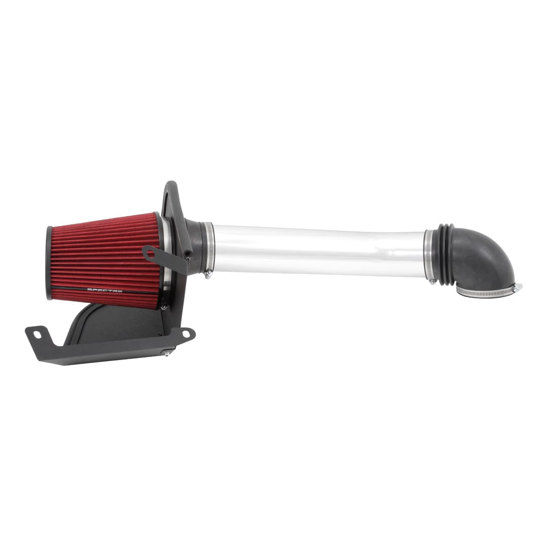 Spectre 14-15 GM Silverado/Sierra V8-5.3L F/I Air Intake Kit - Polished w/Red Filter - 0