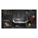Spectre 11-15 Jeep Grand Cherokee V6-3.6L F/I Air Intake Kit - Polished w/Red Filter-3