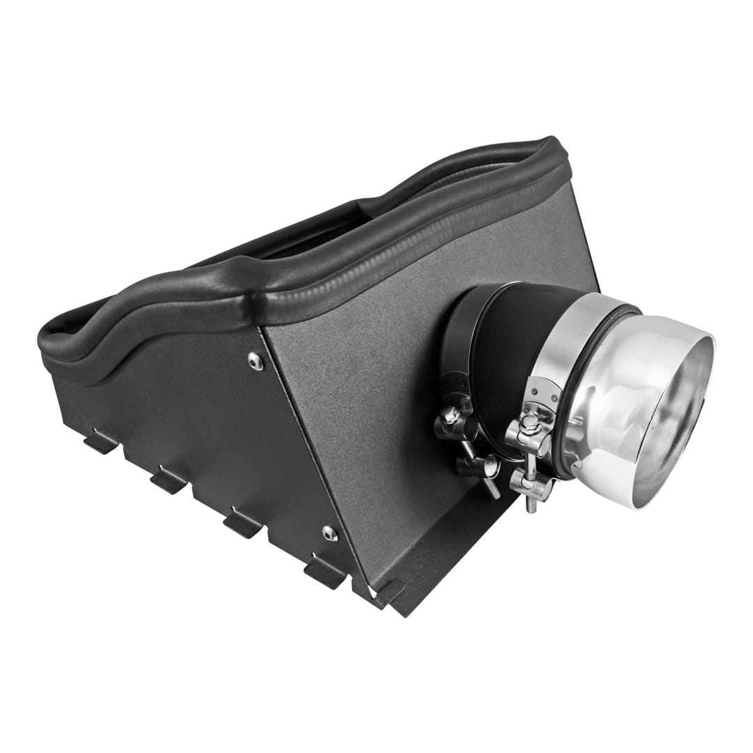 Spectre 15-18 Ford F150 2.7L/3.5L F/I Air Intake Kit - Polished w/Red Filter - 0