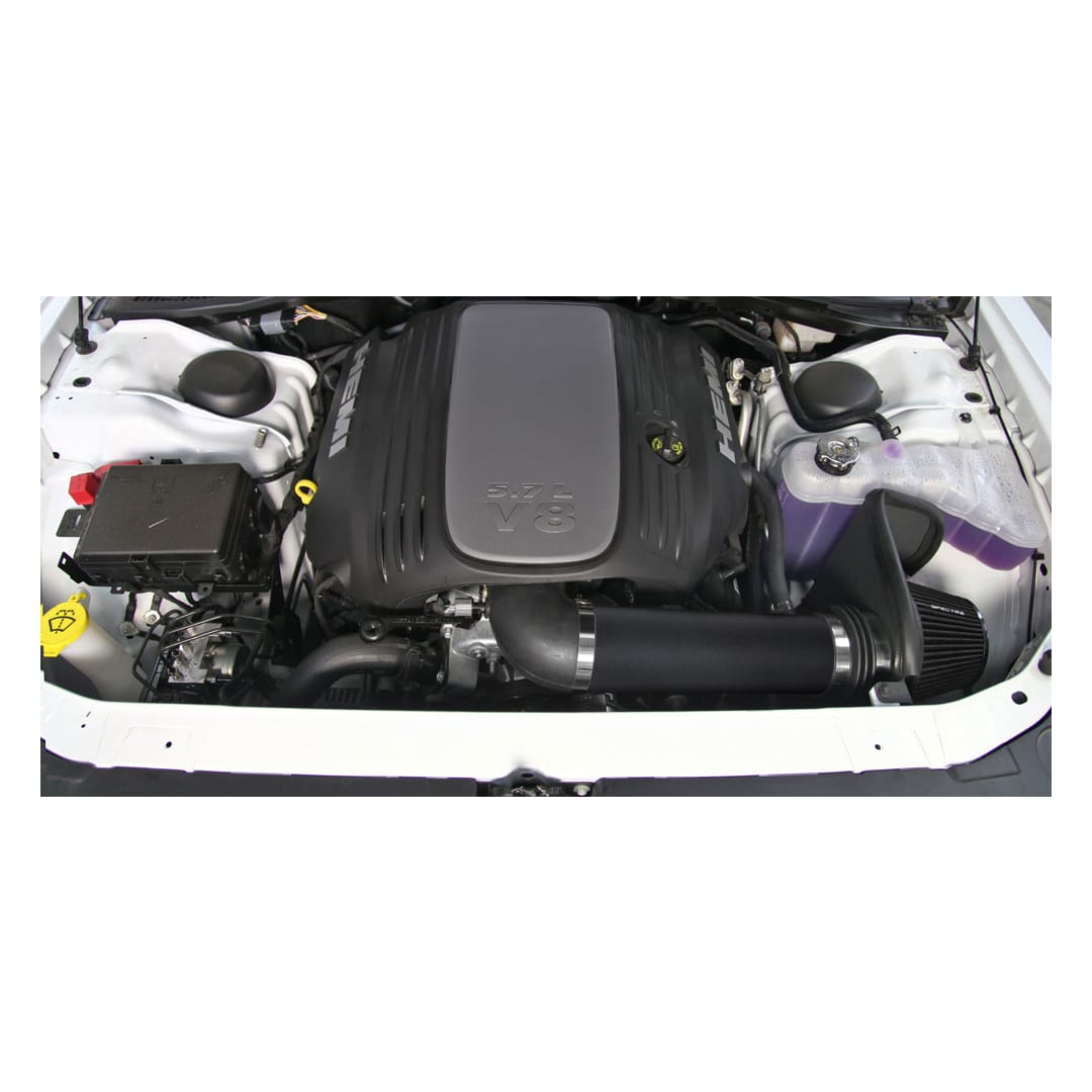 Spectre 11-19 Dodge Challenger/Charger 5.7L V8 Air Intake Kit - Black w/Black Filter