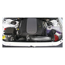 Spectre 11-17 Dodge Challenger/Charger 5.7L V8 Air Intake Kit - Polished w/Red Filter-3