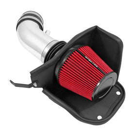 Spectre 12-18 Jeep Grand Cherokee V8-6.4L F/I Air Intake Kit - Polished w/Red Filter