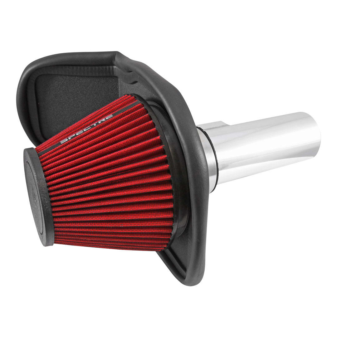 Spectre 11-15 Chevy Cruze 1.4L Air Intake Kit - Polished w/Red Filter