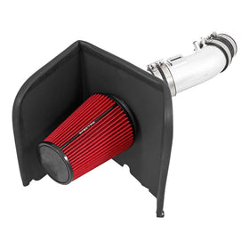 Spectre 12-16 Toyota Tundra 4.6L Air Intake Kit - Silver w/Red Filter