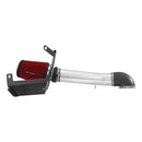 Spectre 16-17 GM 2500HD/3500HD V8-6.0L F/I Air Intake Kit - Polished w/Red Filter-3