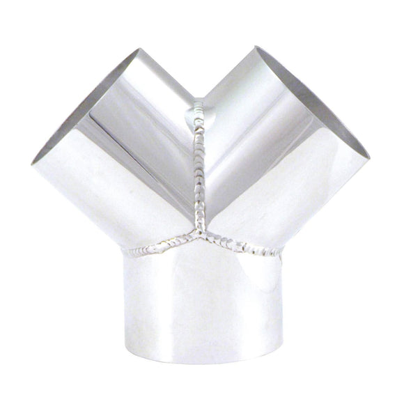 Spectre Universal Tube (Y-Pipe) 3in. OD - Aluminum