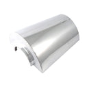 Spectre Air Filter Heat Shield (Tall) 4in. - Polished Aluminum-1