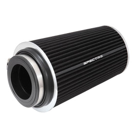 Spectre Adjustable Conical Air Filter 9-1/2in. Tall (Fits 3in. / 3-1/2in. / 4in. Tubes) - Black - 0