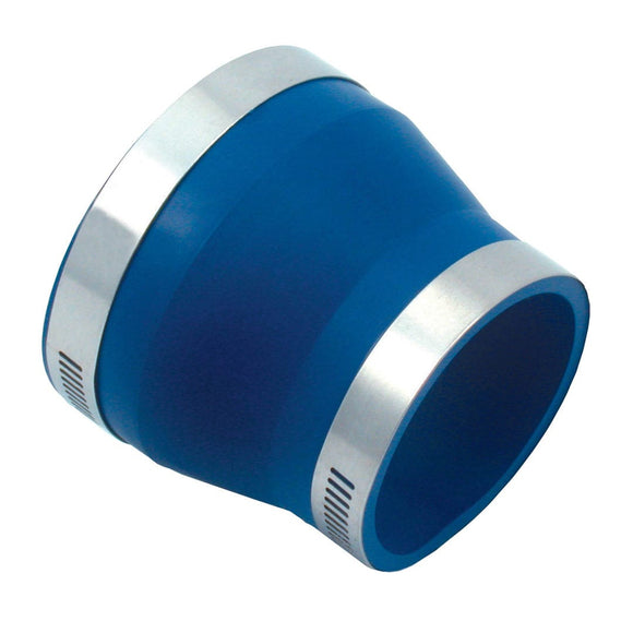 Spectre Coupler/Reducer 4in. to 3.5in. (PVC) - Blue