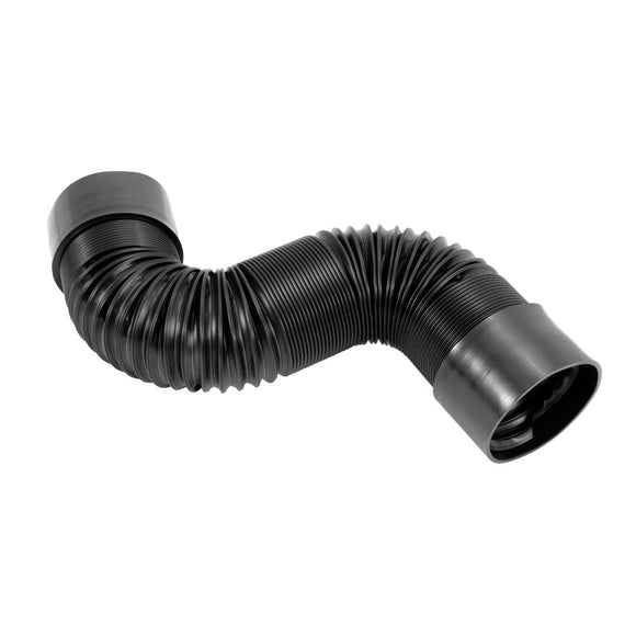 Spectre Air Duct Hose Kit 4in. OD (41in. Ducting / 2 Threaded PVC Couplers) - Black