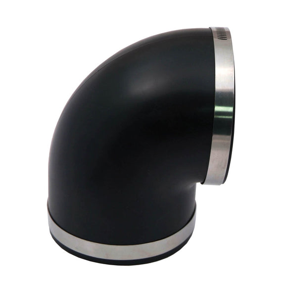 Spectre Coupler 4in. Elbow / 90 Degree (PVC) - Black