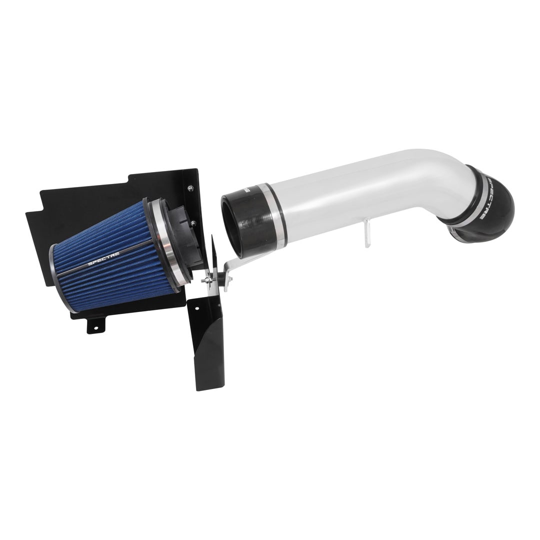 Spectre 99-07 GM Truck V8-4.8/5.3/6.0L F/I Air Intake Kit - Clear Anodized w/Blue Filter