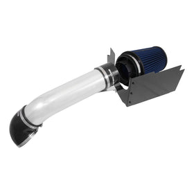 Spectre 99-07 GM Truck V8-4.8/5.3/6.0L F/I Air Intake Kit - Clear Anodized w/Blue Filter - 0