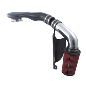 Spectre 96-03 GM Truck V6-4.3L F/I Air Intake Kit - Polished w/Red Filter