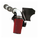 Spectre 99-03 Ford SD V10-6.8L F/I Air Intake Kit - Clear Anodized w/Red Filter-1