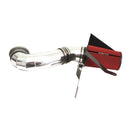 Spectre 05-09 Ford Mustang GT V8-4.6L F/I Air Intake Kit - Polished w/Red Filter-1