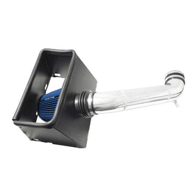 Spectre 03-08 Dodge RAM 1500/2500 V8-4.7/5.7L F/I Air Intake Kit - Clear Anodized w/Blue Filter