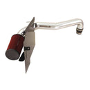 Spectre 97-02 Jeep Wrangler L4-2.5L F/I Air Intake Kit - Polished w/Red Filter-1
