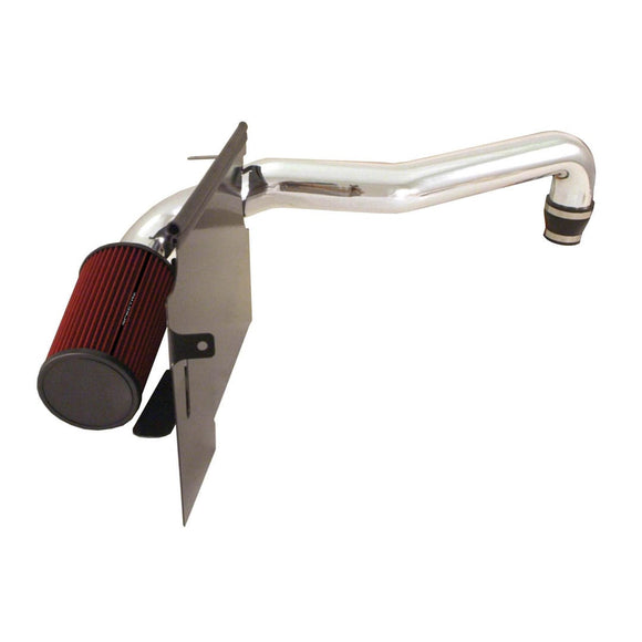 Spectre 97-02 Jeep Wrangler L4-2.5L F/I Air Intake Kit - Polished w/Red Filter