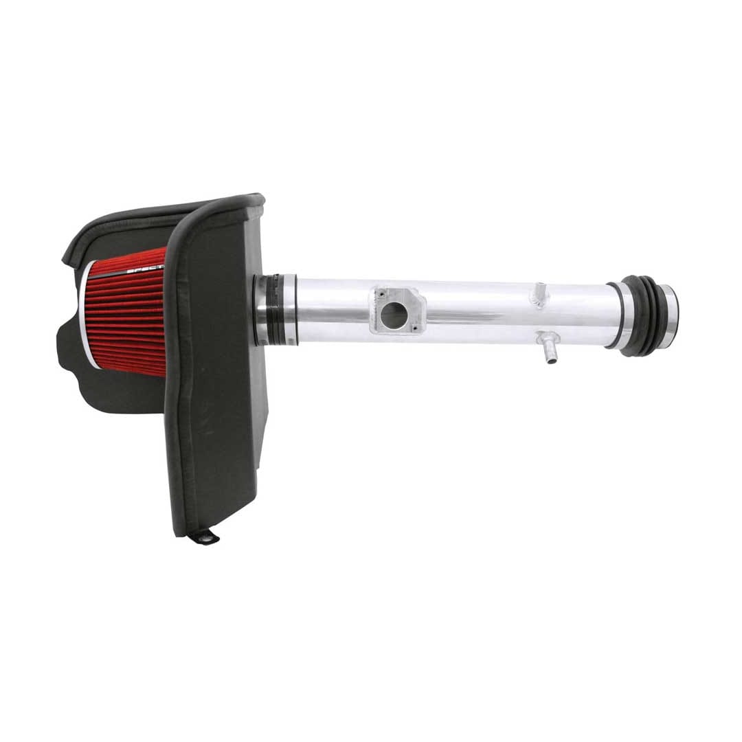 Spectre 05-11 Toyota Tacoma V6-4.0L F/I Air Intake Kit - Polished w/Red Filter