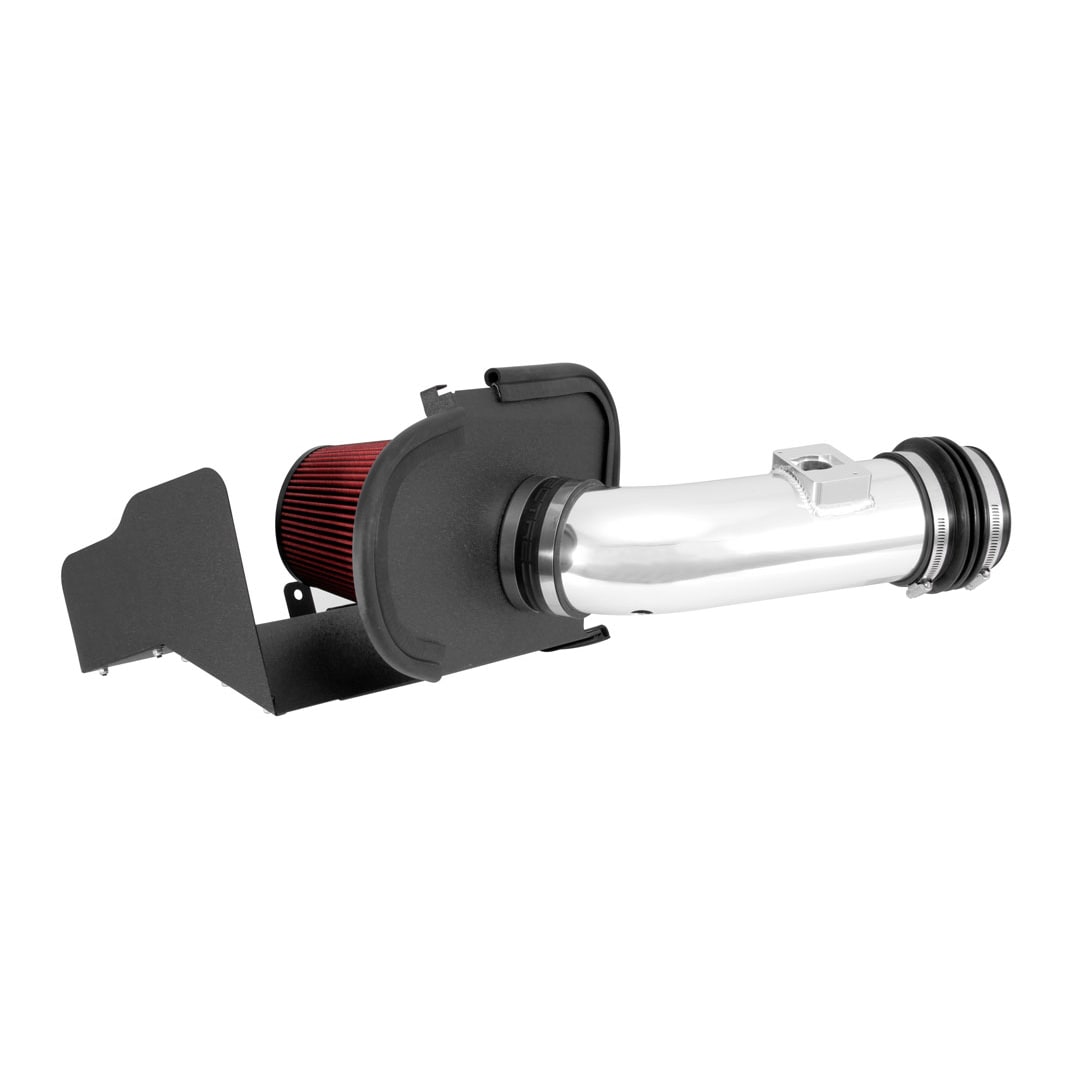 Spectre 03-07 Ford SD V8-6.7L DSL Air Intake Kit - Polished w/Red Filter - 0