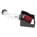 Spectre 11-14 Ford F150 SVT Raptor V8-6.2L F/I Air Intake Kit - Polished w/Red Filter-1