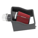 Spectre 12-14 Ford F150 V6-3.5L F/I Air Intake Kit - Polished w/Red Filter-1