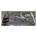 Spectre 11-14 Ford F-Series SD V8-6.7L DSL Air Intake Kit - Polished w/Red Filter-4